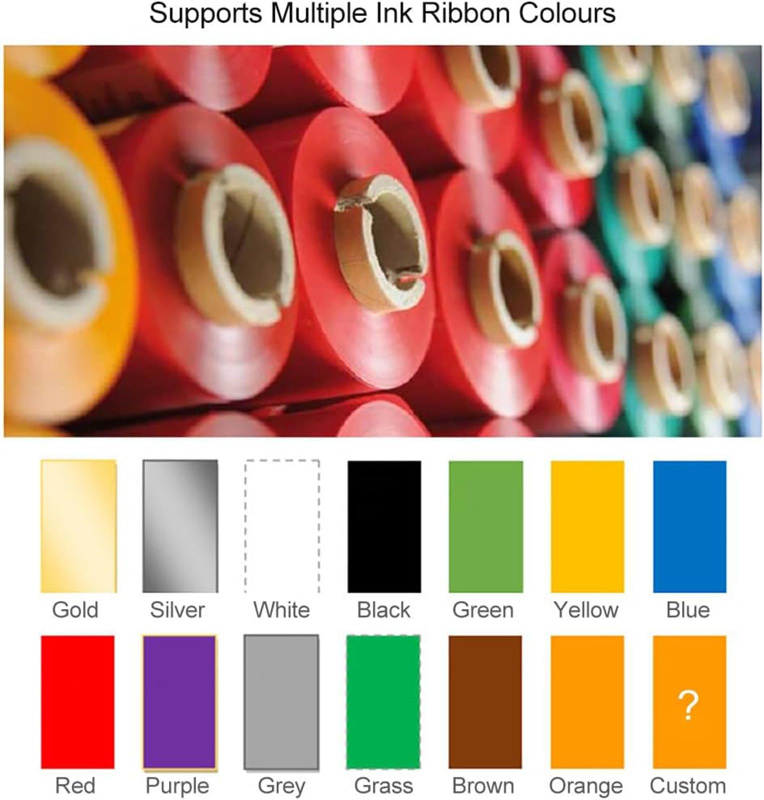 Ribbon☆ How to load Ribbon into the ZX-40 Ribbon Printing Machine